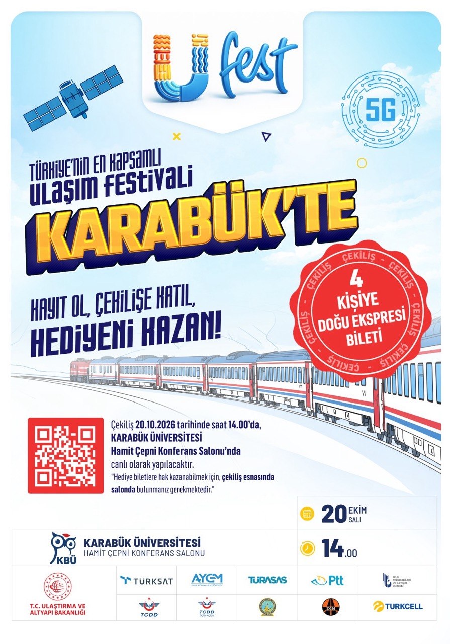 UFest Karabük Çekiliş Afişi
