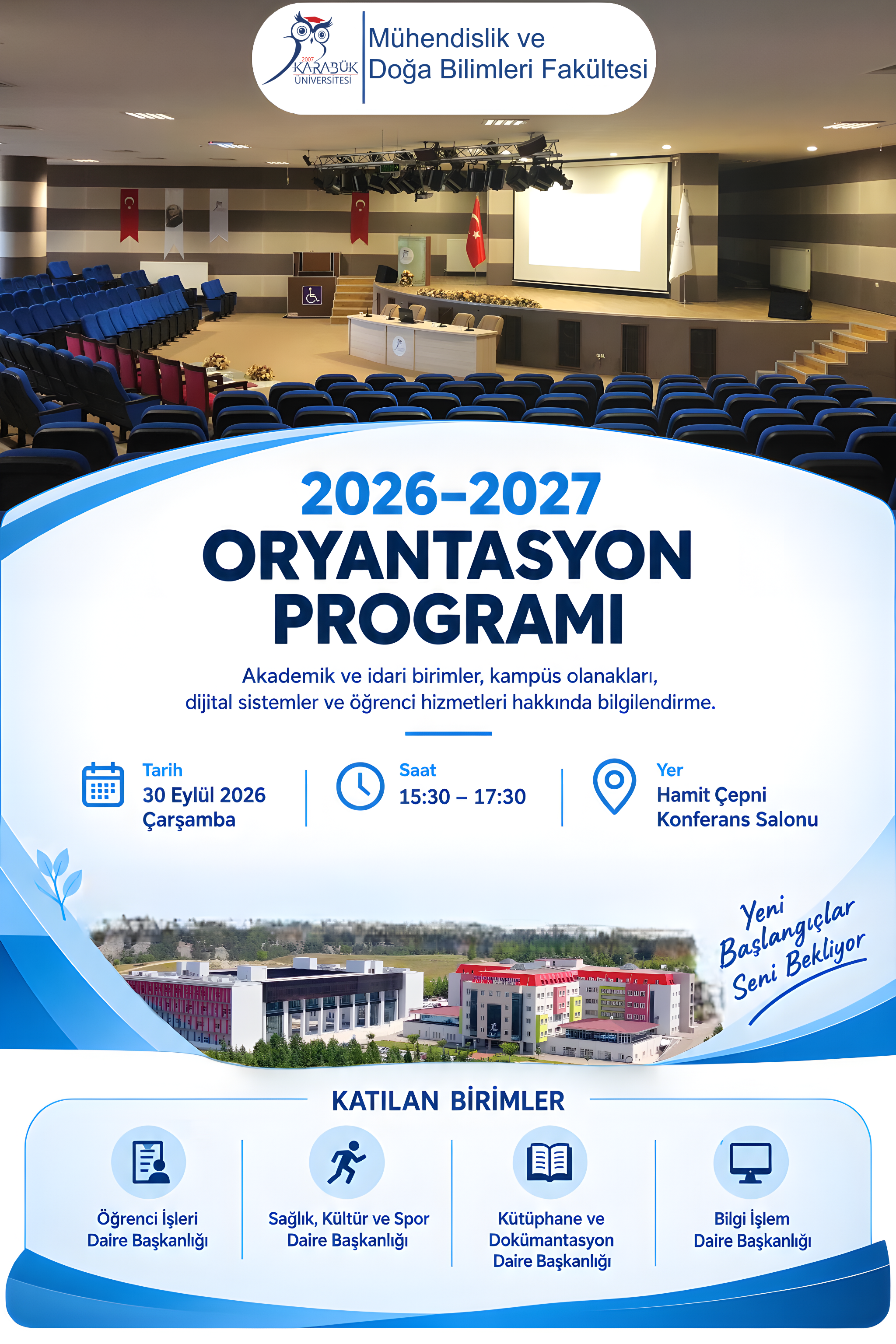 Oryantasyon Afişi